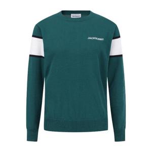 파리게이츠골프긴팔티 NQC 521E1SWJ21_GN 여성 잭바니 컬러 블록 니트