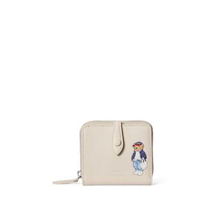 폴로 랄프 로렌 여성 폴로 베어 레더 컴팩트 월렛(WAPOSLG0G220123101)