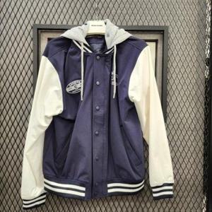 인터크루 HC45 소매배색스판야구점퍼 ITZ1UJ02