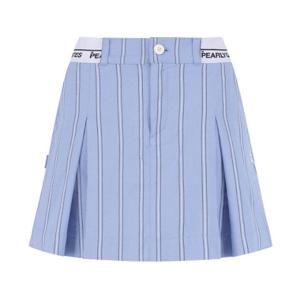 M 파리게이츠골프스커트 NQC 521E1PNA31_BL 여성 스트라이프 로고 밴딩 인버티드 스커트