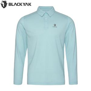 블랙야크 남성 봄 등산 아웃도어 긴팔티셔츠 데일리 카라 긴팔티 1BYKTSV001MI