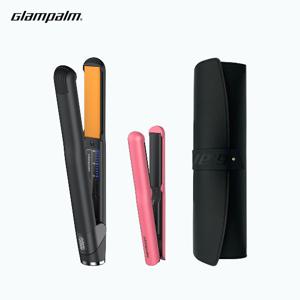 글램팜 더컬패키지 GP201미용실고데기+GP103CV핑크미니고데기+블랙파우치 3종모두 파격가