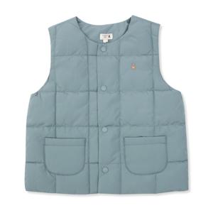 [오가닉맘]블루웰론사각퀼팅조끼 -  MIZTVE01