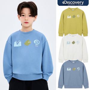 디스커버리키즈 키즈 그래픽 맨투맨 (전면) DKMT11061