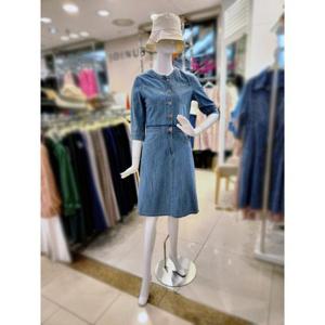 조이너스 세이브존01 라운드넥 데님 원피스 JADU4WDO100