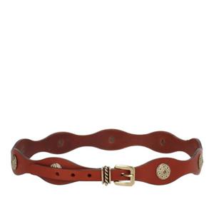 에트로 지오메트릭 스터드 가죽 벨트 WP3B0068AE316 M0022