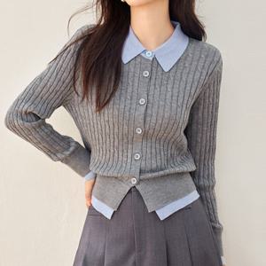 [드넬][드넬]하트단추카라가디건DWC54284A