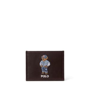 폴로 랄프 로렌 남성 폴로 베어 레더 카드 케이스(MAPOSLG0G220356201)