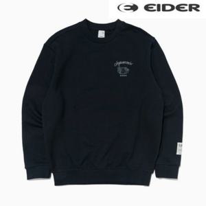 [아이더 (행사)]남여공용 베이직 오버핏 맨투맨 티셔츠 DUP23242-Z8