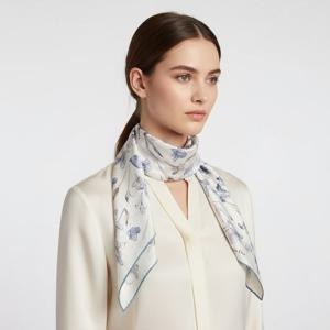 봄쇼핑찬스 디올 여성 아이리스 앤 파우더 다이아몬드 스카프(블루) 61IRF101I664 515