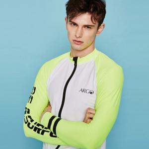 [ARGO]BYRON(WH+NE) 남성 집업 래쉬가드 상의