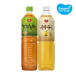 [동원] 보성녹차 or 옥수수수염차 1.5Lx12병