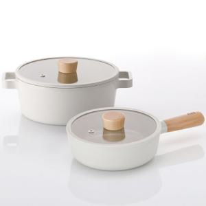 [GS특가] 네오플램 피카 IH 2종 냄비팬세트(쁘띠웍18cm+22양수)