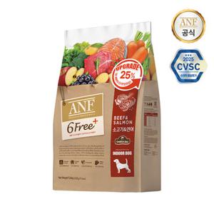 [GS단독특가]ANF 강아지사료 식스프리플러스 소고기연어 5.6kg