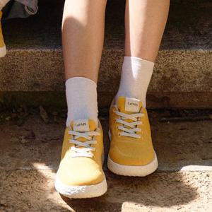 르까프 [택가 109,000원] 르팡 운동화 스니커즈 (굽높이 3cm) 머스타드 LE4S193MMU