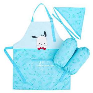 포차코 허니 앞치마 토시두건 3종세트 앞치마 유아앞치마 아동앞치마 미술가운 어린이앞치마 유아팔토시 앞치마세트 미술놀이 유아미술놀이