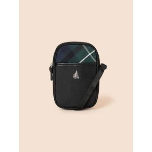 [TAG 45000원][빈폴키즈] 체크 핸드폰 가방  블랙 (BI61D2U015)