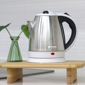 [군더더기 없는 스테인레스 디자인과 넉넉한 1.5L 용량으로] 키친아트 허브 1.5L 스테인레스 전기 주전자 KK-2318