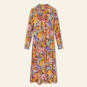 오일릴리 패턴 원피스 OWEFAOP006-47