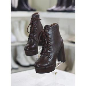 바이로쏘 세이브존03 가보시 레이스업 11.0cm 청키힐 앵클부츠 (BY)23F11105BG3W