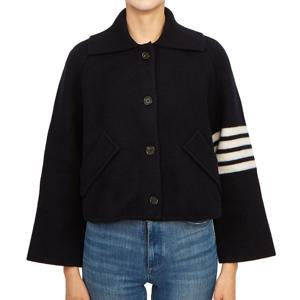 톰브라운 FKJ085A Y1019 415 여자 울 코트