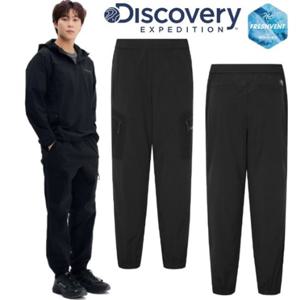 [디스커버리] 2025 S S 여름 DMPT75053BKS 프레시벤트 남성 루즈핏 카고조거팬츠