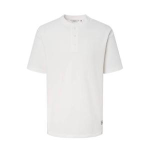 [헤지스남성] 오프화이트 와플조직 헨리넥 반팔 티셔츠(HZTS5B504OW)