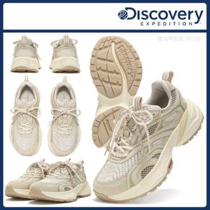 디스커버리 25년 신상 남성/여성/공용 볼트(베이지) 키높이 커플 운동화/아웃도어신발/메쉬슈즈 DXMIA DXSH5215N(BES)