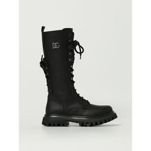 키즈 돌체앤가바나 미들 부츠 D11342A6379 80999 Black