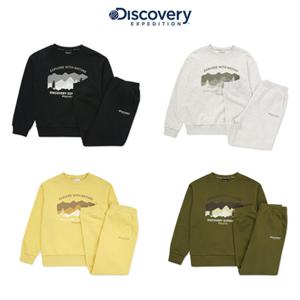 [디스커버리키즈US] (DKAZ11054) 키즈 그래픽 맨투맨 세트