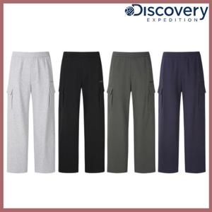 디스커버리 25FW 가을 신상 남여공용 소로나웜 에센셜 트레이닝 와이드핏 팬츠 DXTP29054-GSAN