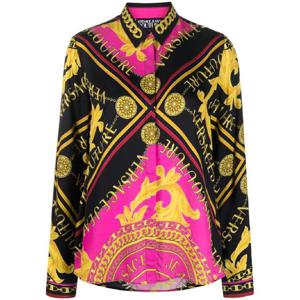 25 FW 베르사체진스꾸뛰르 로고 쿠틔르 프린트 셔츠 75HAL2A1NS349 TP441776665