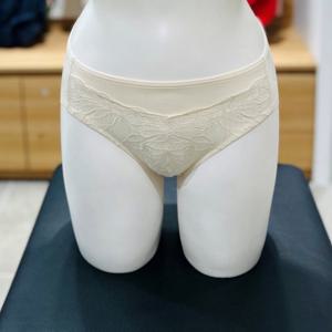 [보디가드] 나뭇잎자수 편안한 햄팬티 여자팬티 크림 BGWPB202