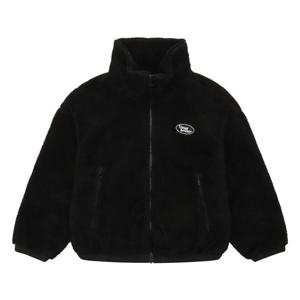 [소이][소이] 여아 양털 플리스 하이넥 점퍼 21W0183_BK