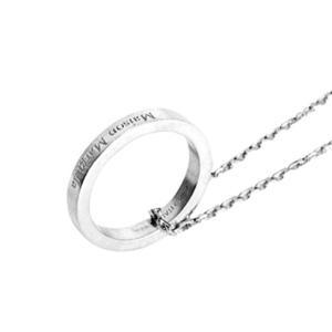 메종마르지엘라 SM1UU0035 SV0158 951 로고링 목걸이 실버