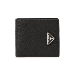 프라다  반지갑 2MO513 2E54 F0002 삼각 로고 레더