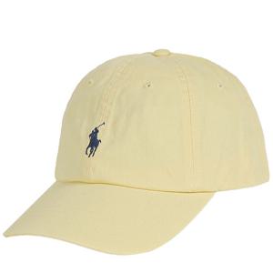 폴로랄프로렌 25FW 포니 로고 볼캡 위켓옐로우 211912843 059
