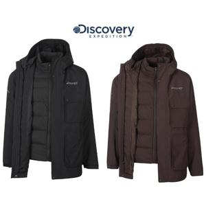 디스커버리 25년 F/W 남성 사파리 다운 3IN1(내피탈부착) 워크 자켓 DMJP31056GJ