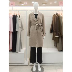 [숲]벨티드 울캐시블렌드 핸드메이드 코트(OBAHCQ1)