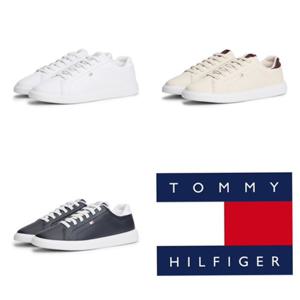 타미힐피거슈즈[여성] 아이콘 코트 밴딩 라이트 스니커즈 T52G0ARS100WT1(굽2.5센치)