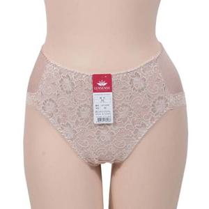 (럭센스)우아한 노라인 밑단레이스 여성 삼각팬티
