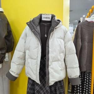 르피타 DP01 배색안감후드 점퍼 L254UJDC72