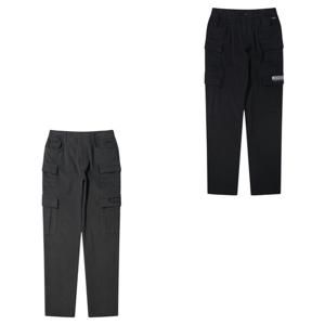 [지프] 공용 기모 아웃포켓 허리밴딩 배기 카고팬츠 JQ4PTU742