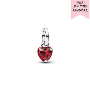 [판도라(주얼리)][백화점 보증서 제공] 판도라 미 레드 차크라 하트 미니 댕글 참 793042C05