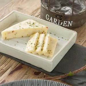 이천도자기 돌비 화이트 사각도마 접시 2호 20cm 식기 그릇 플레이트 대접시