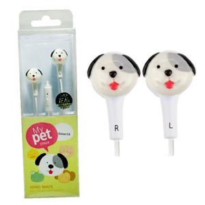 JMds 미니플러스 미니어처 스마트폰 이어폰 강아지 (EPA-04)