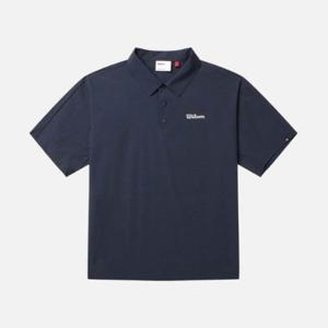 윌슨반팔티 LQC W252001TPS42-NVY 시어아이스 폴로티