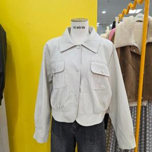 르피타 DP01 카라레더재킷 L261ULJ302