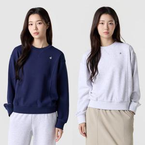 르꼬끄 여성 더블텐션2.0 루즈핏 라운드 맨투맨 QR122OFS12