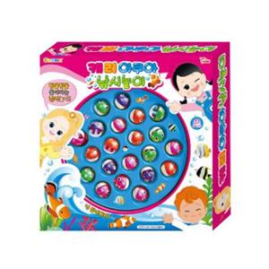 크리스마스선물 어린이 실내 놀이 게임 캐리 아쿠아 낚시놀이 세트